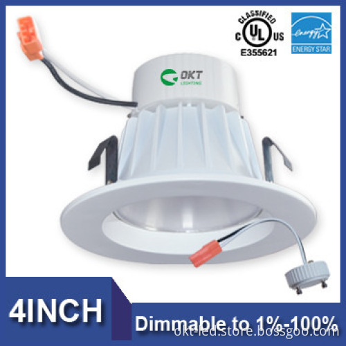 cULus Energy Star triac dimmable recessed 9w led downlight